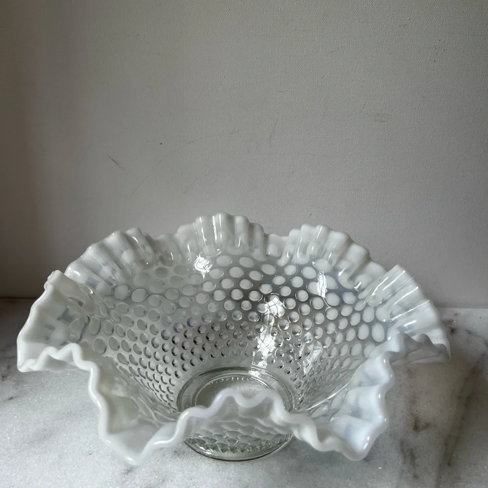 Fenton Hobnail French Opalescent 10
